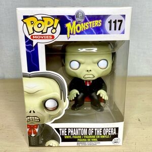 Funko Pop Universal Monsters The Phantom of the Opera 117 Vaulted